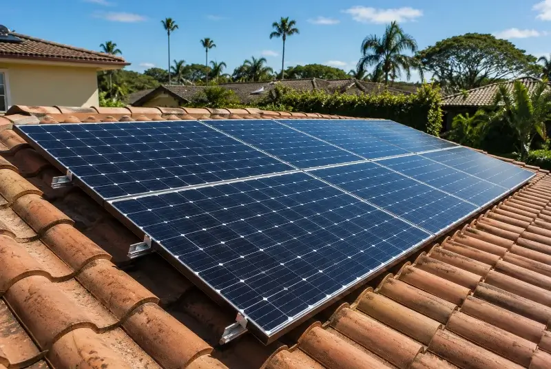 Installation de panneaux solaires à Durfort
